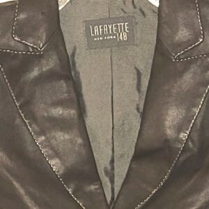 LAFAYETTE 148 Leather Jacket BUTTERY SOFT!! sz 10